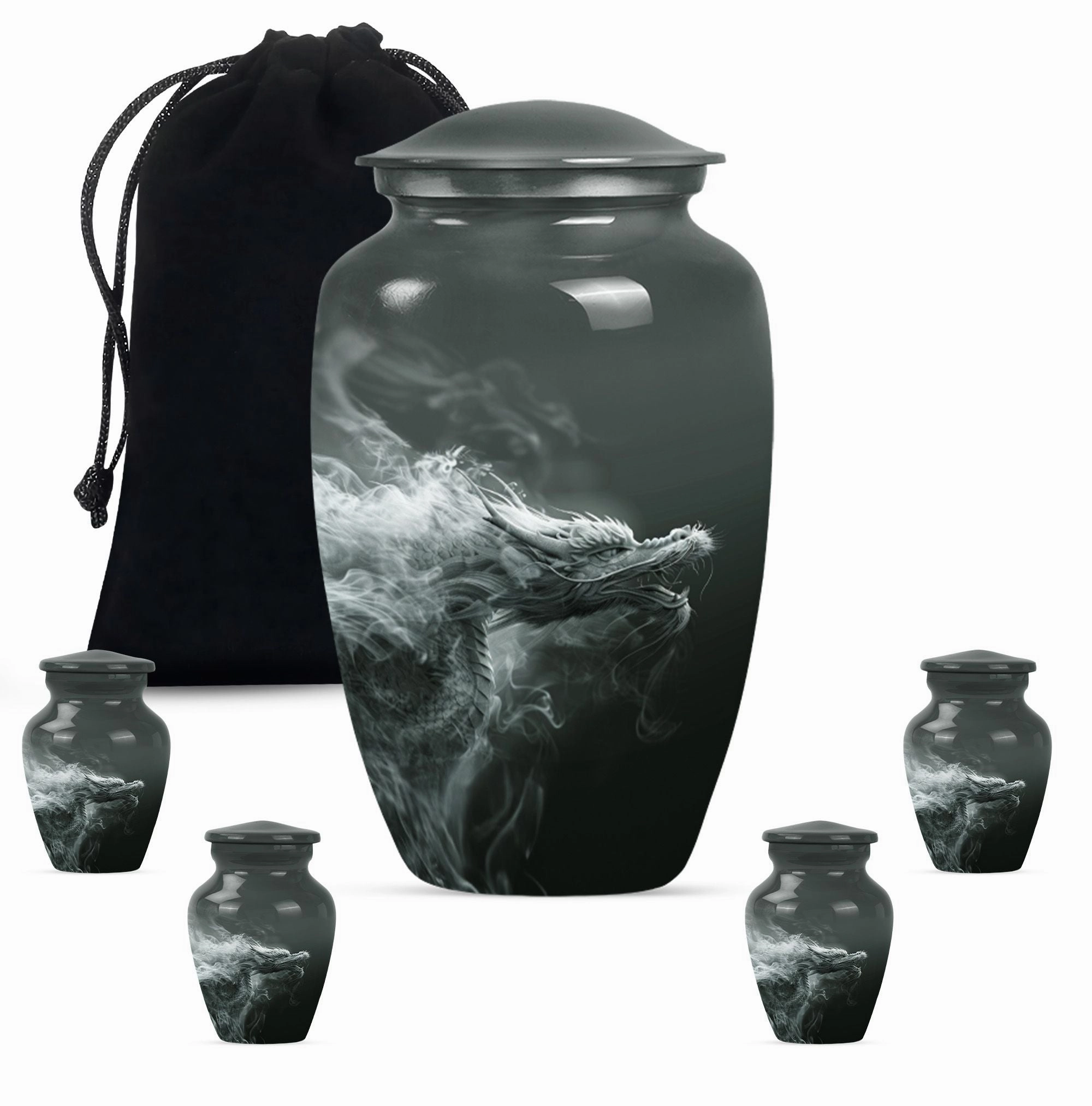 Durable Dragon Cremation Urn: Majestic, Eminent & Dignified