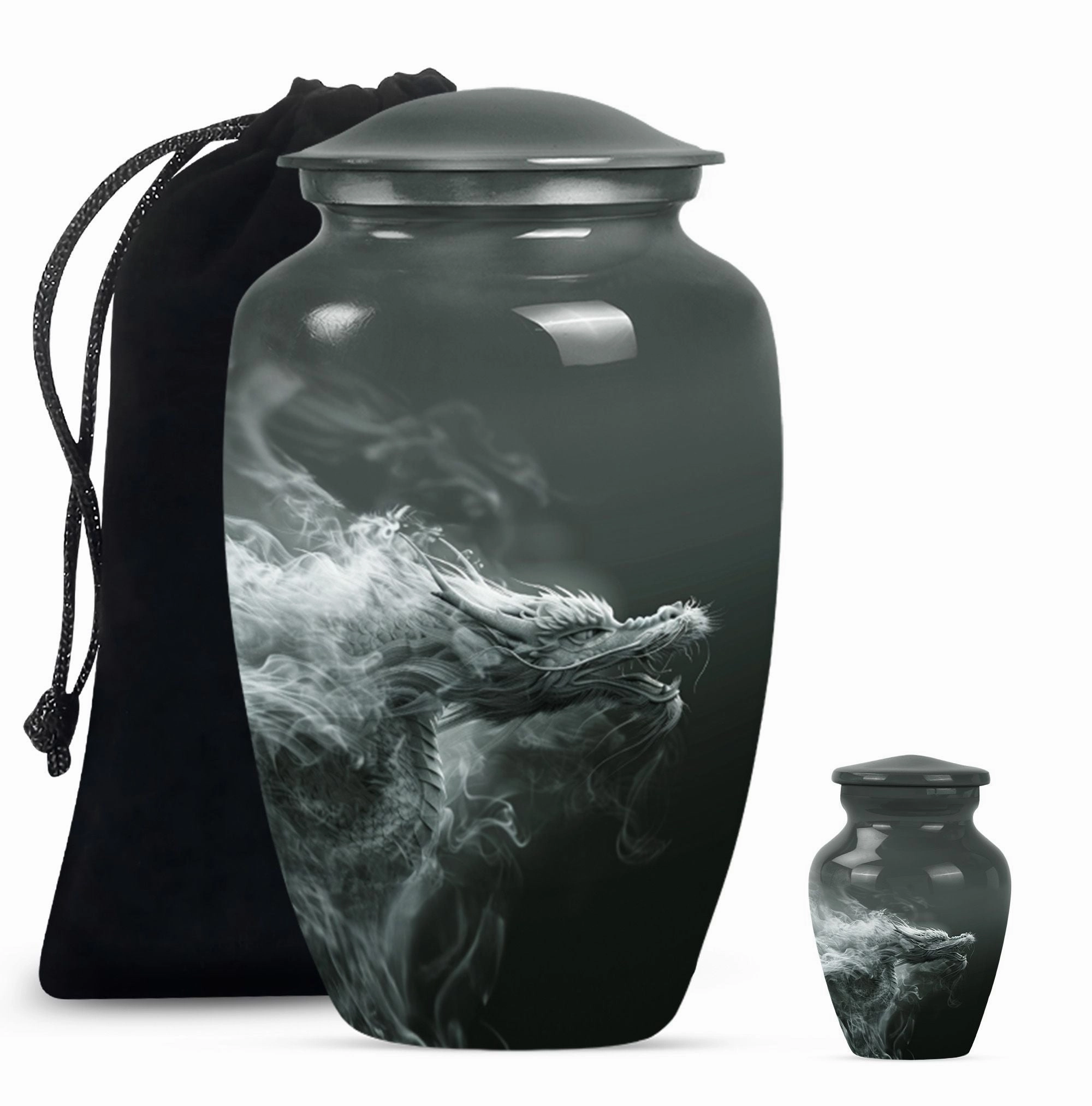 Durable Dragon Cremation Urn: Majestic, Eminent & Dignified