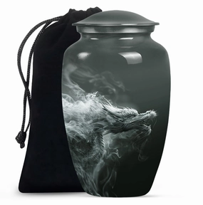 Durable Dragon Cremation Urn: Majestic, Eminent & Dignified