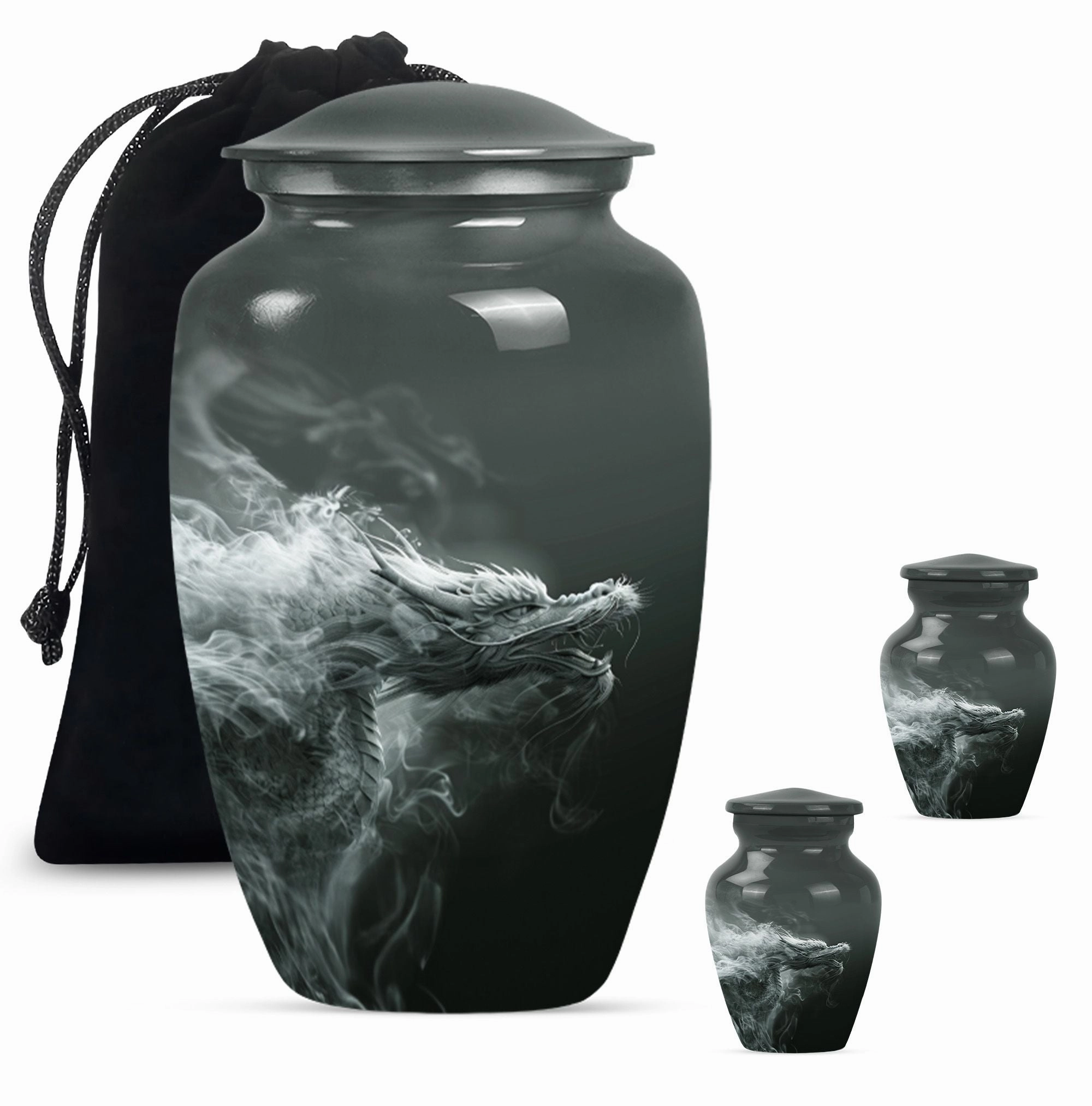 Durable Dragon Cremation Urn: Majestic, Eminent & Dignified