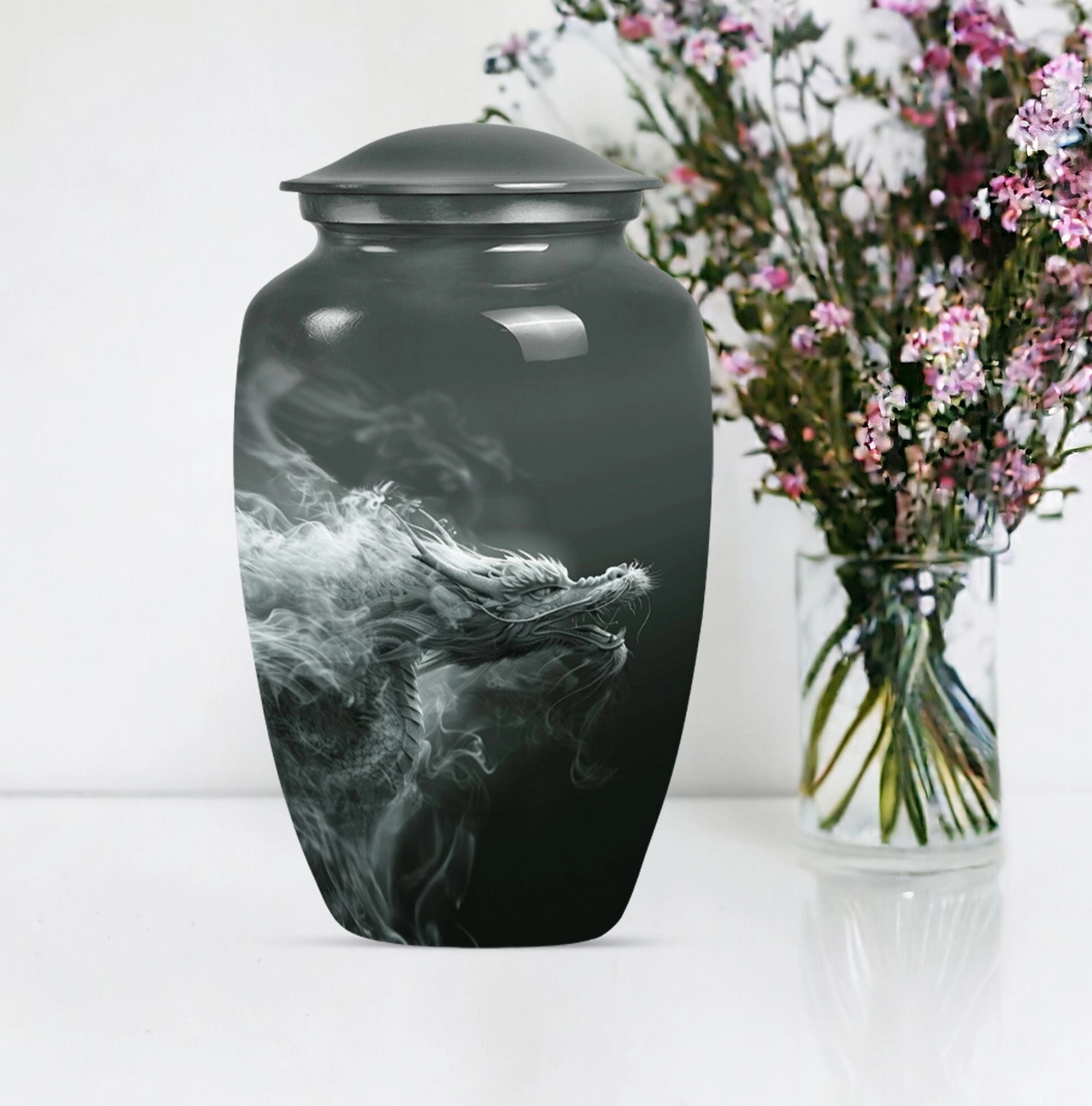 Durable Dragon Cremation Urn: Majestic, Eminent & Dignified