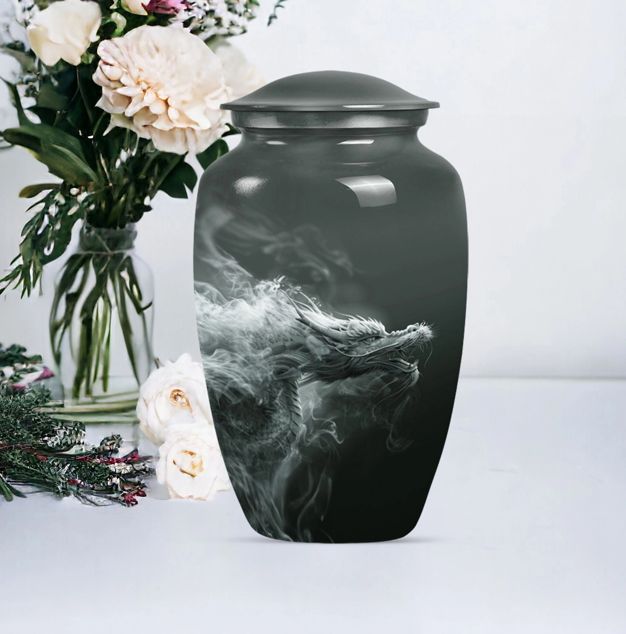 Durable Dragon Cremation Urn: Majestic, Eminent & Dignified