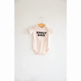 Early Bird Organic Cotton Baby Bodysuit