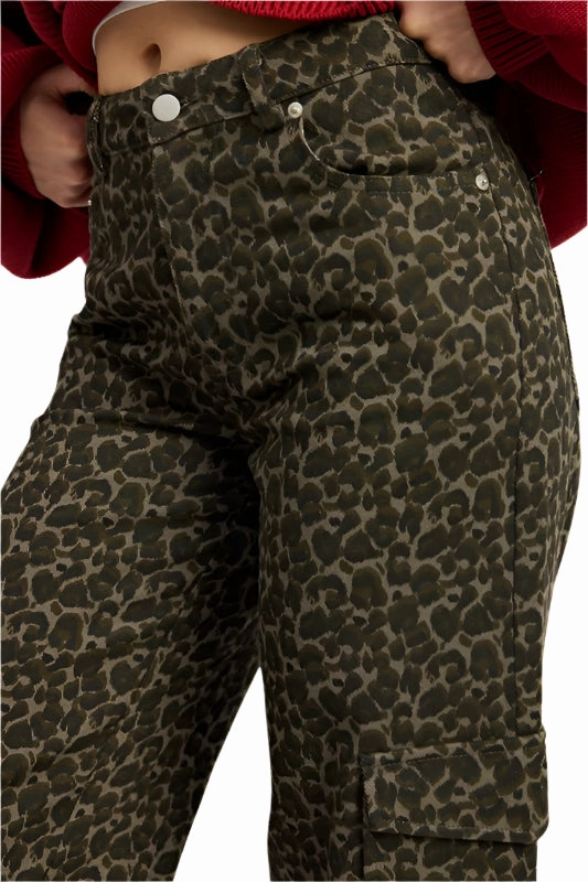 Emory Park MID RISE WIDE LEG CARGO PANTS