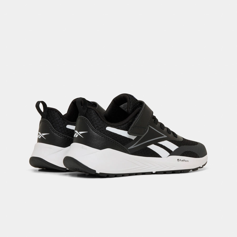 Energen Run Elastic Lace & Top Black/White/Grey