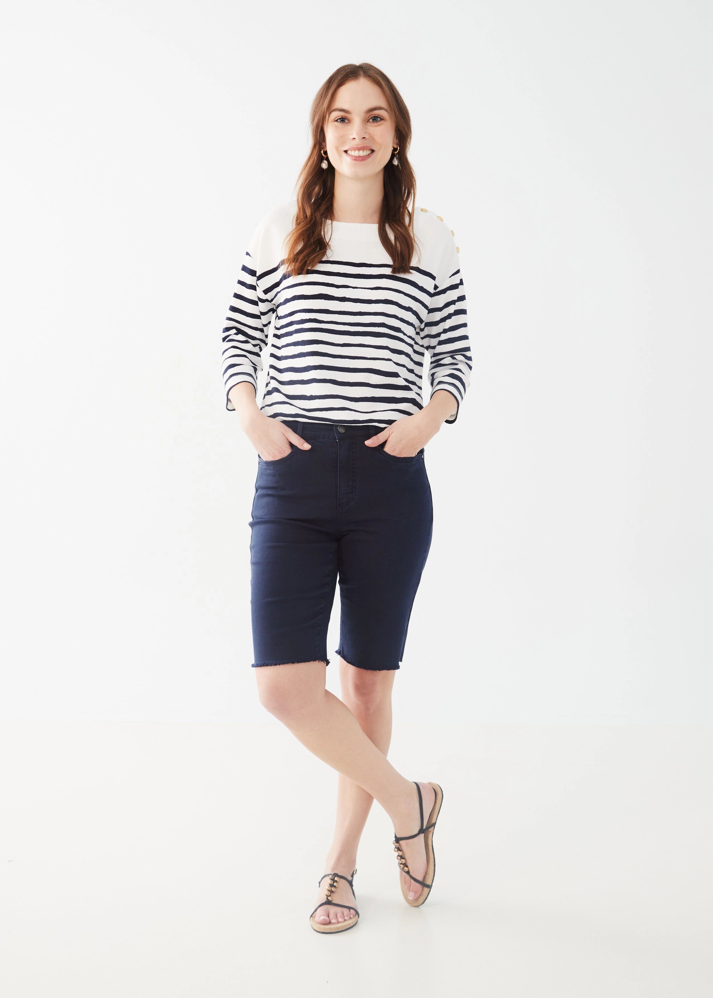 Euro Twill, Suzanne Bermuda