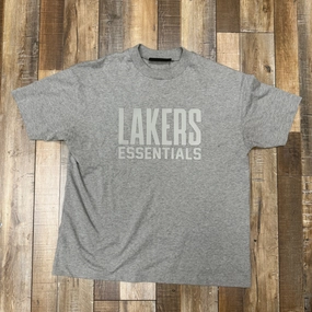 Fear of God Essentials Lakers Tee (SS25) Warm Heather