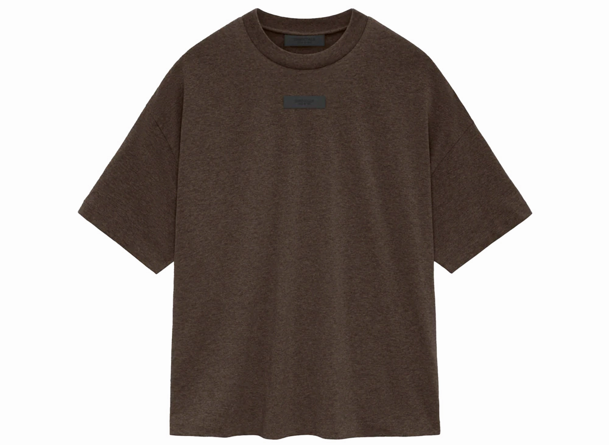 Fear of God Essentials S/S Tee in Heather Wood