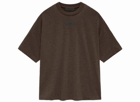 Fear of God Essentials S/S Tee in Heather Wood