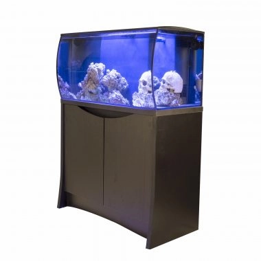 Fluval Flex Deluxe 32.5 Gallon Aquarium Stand Black