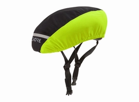 Gore C3 Gore-Tex Helmet Cover - Black-Neon Yellow