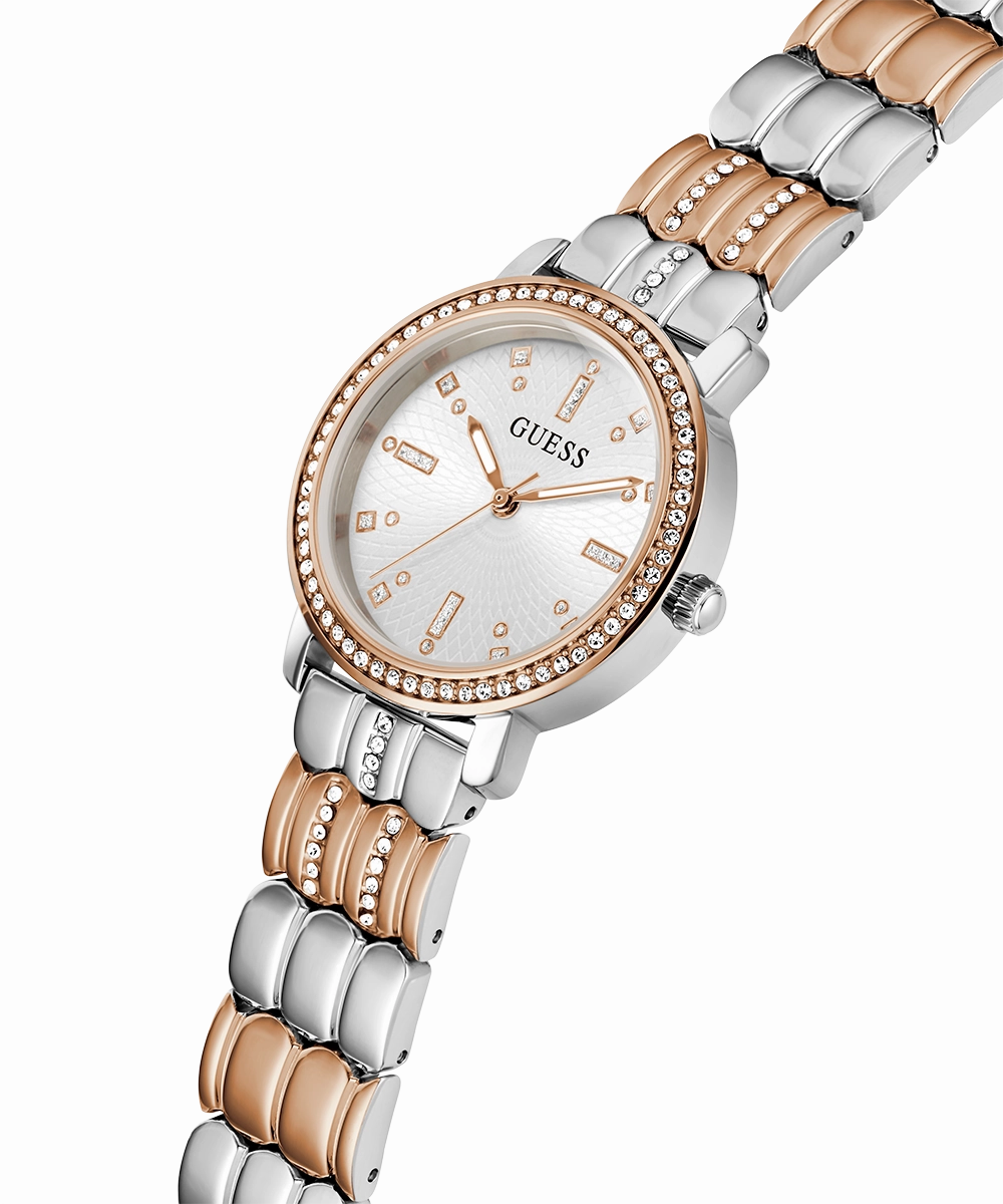 GUESS Ladies 2-Tone Analog Watch