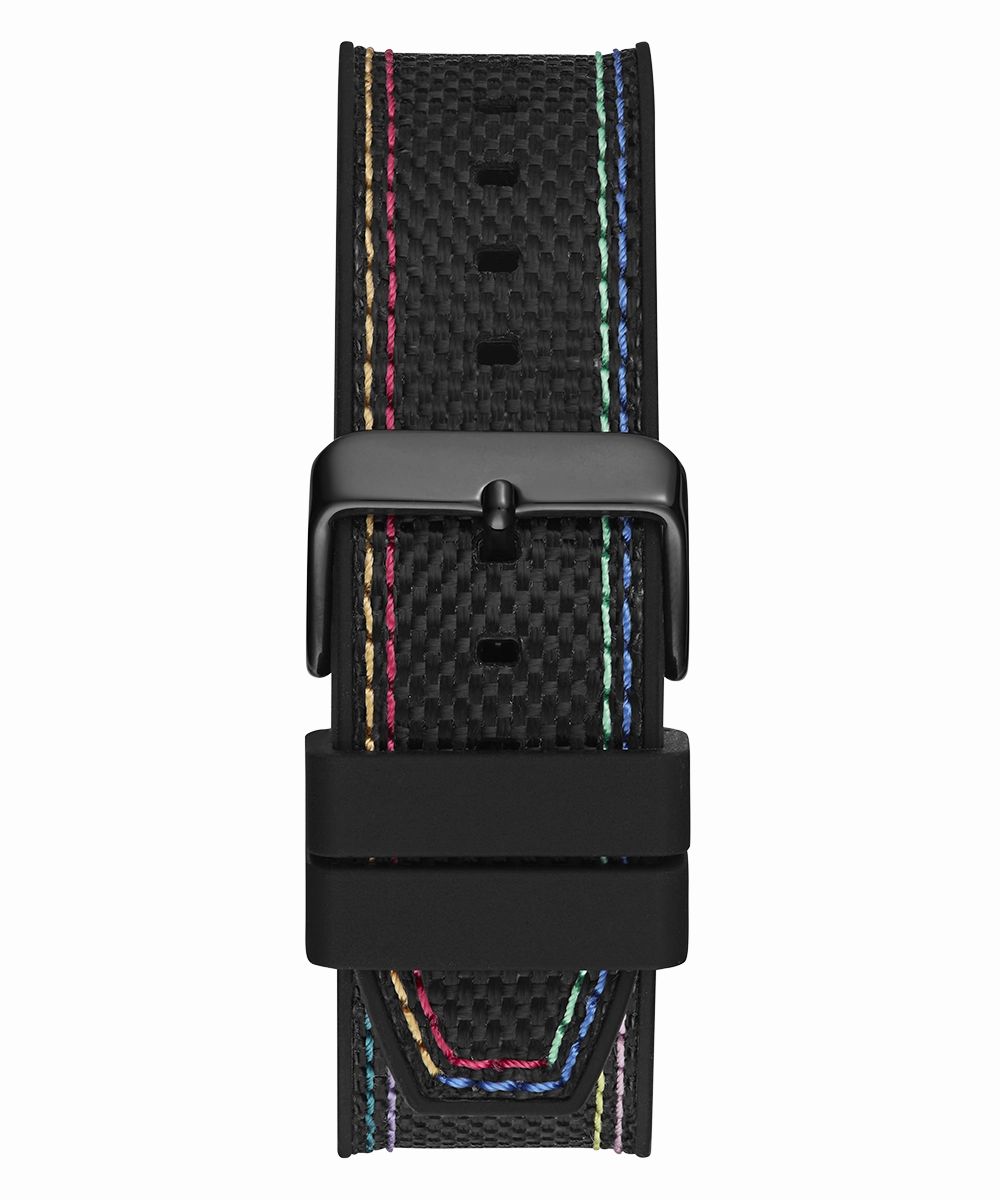 GUESS Mens Black Multi-function Watch
