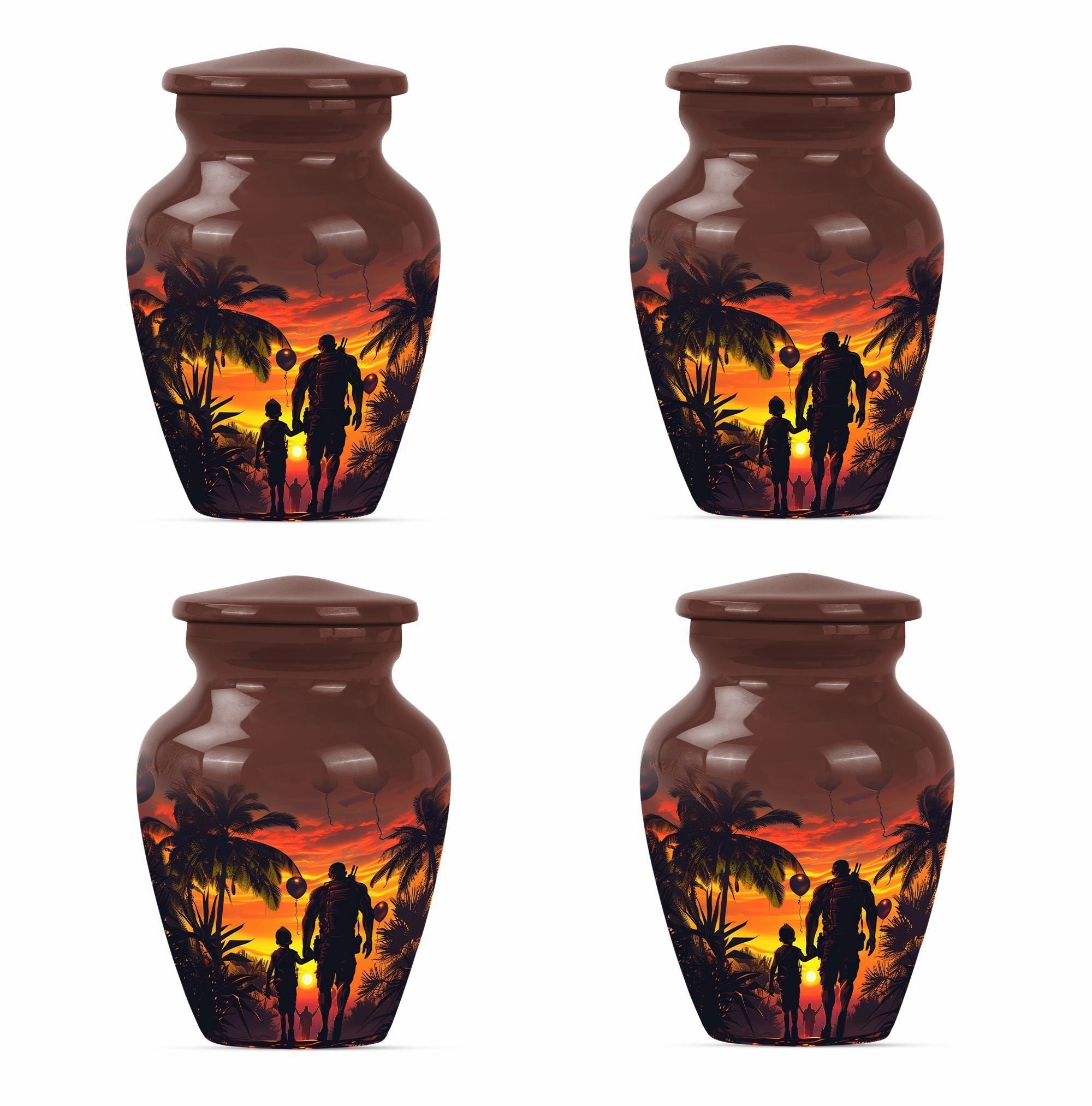 Heartfelt Tribute Baseball Cremation Urn - Durable Large Capacity
