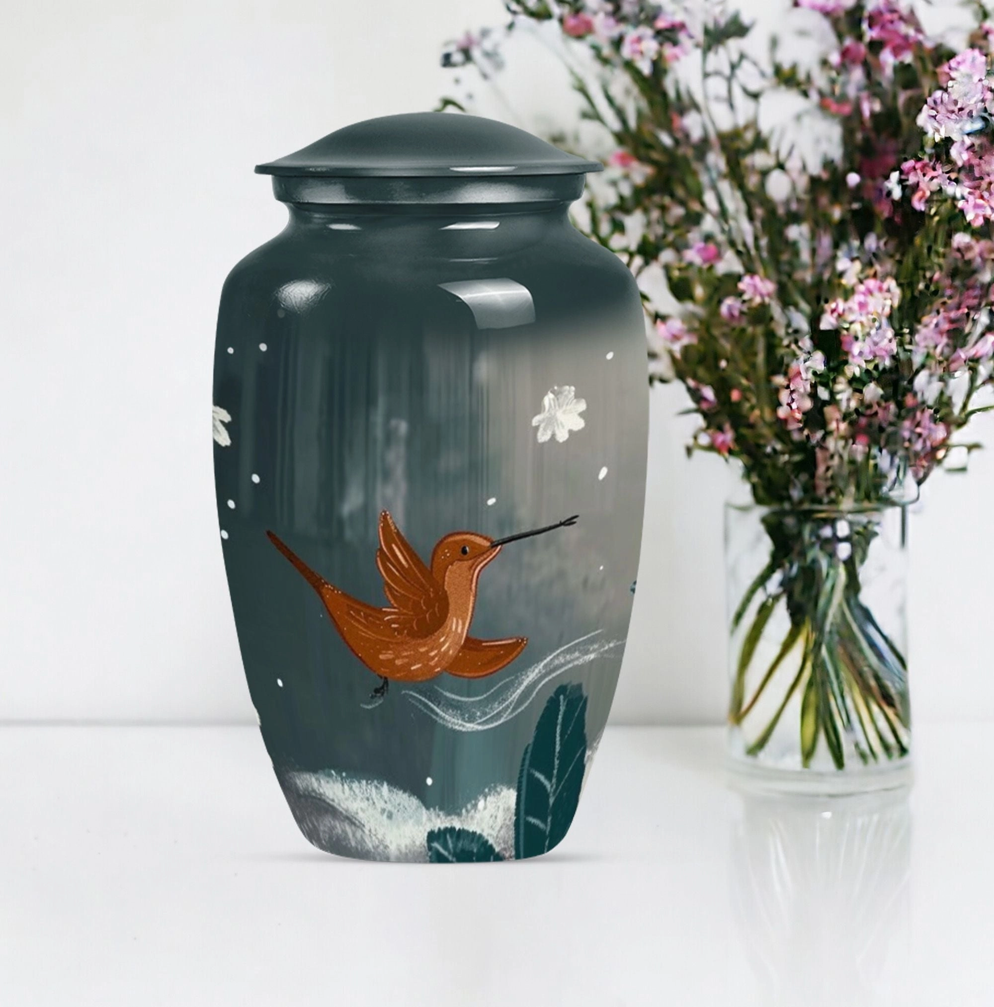Humming Bird Cherished Memories - Durable Cremation Burial
