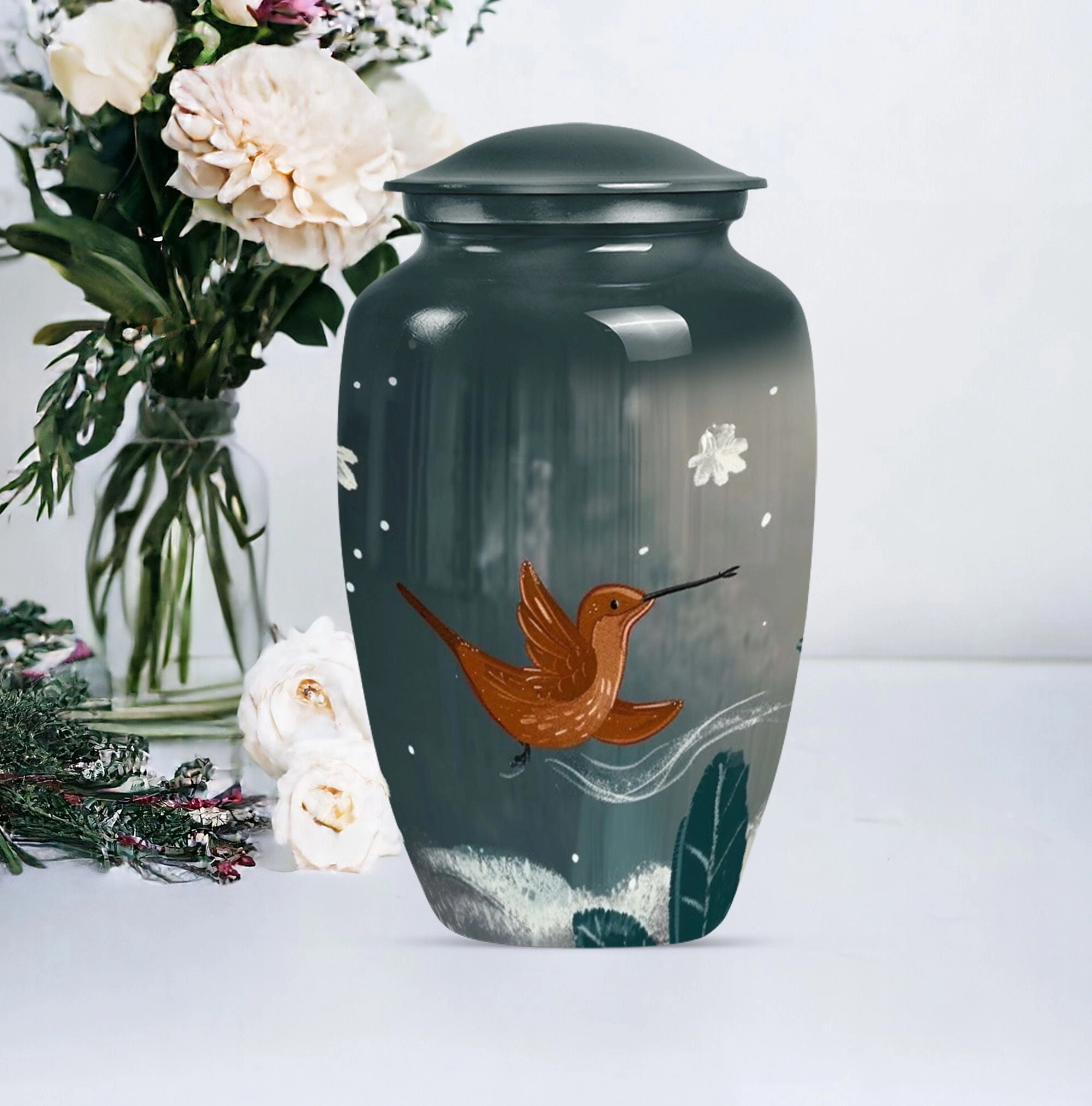 Humming Bird Cherished Memories - Durable Cremation Burial