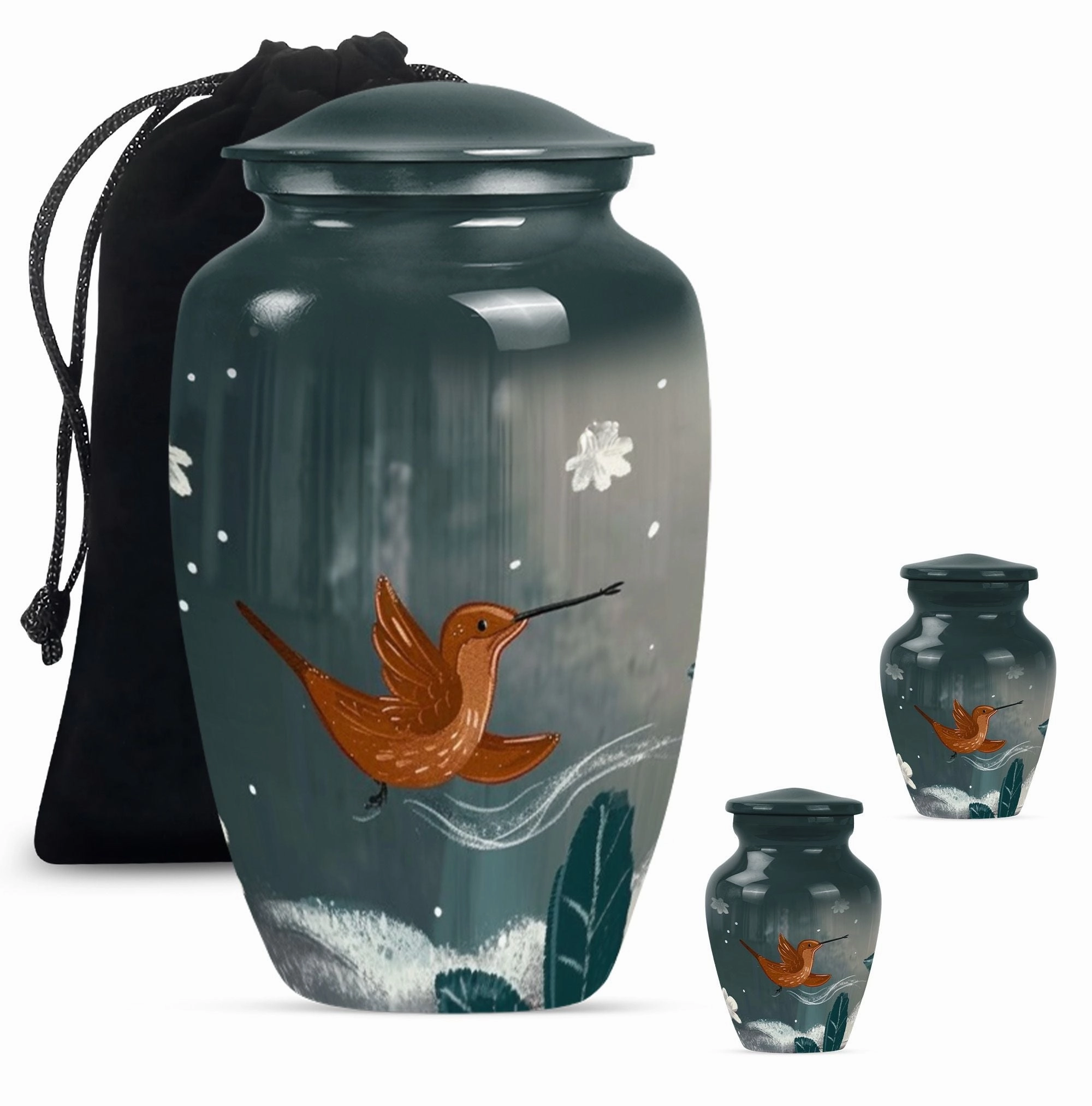 Humming Bird Cherished Memories - Durable Cremation Burial