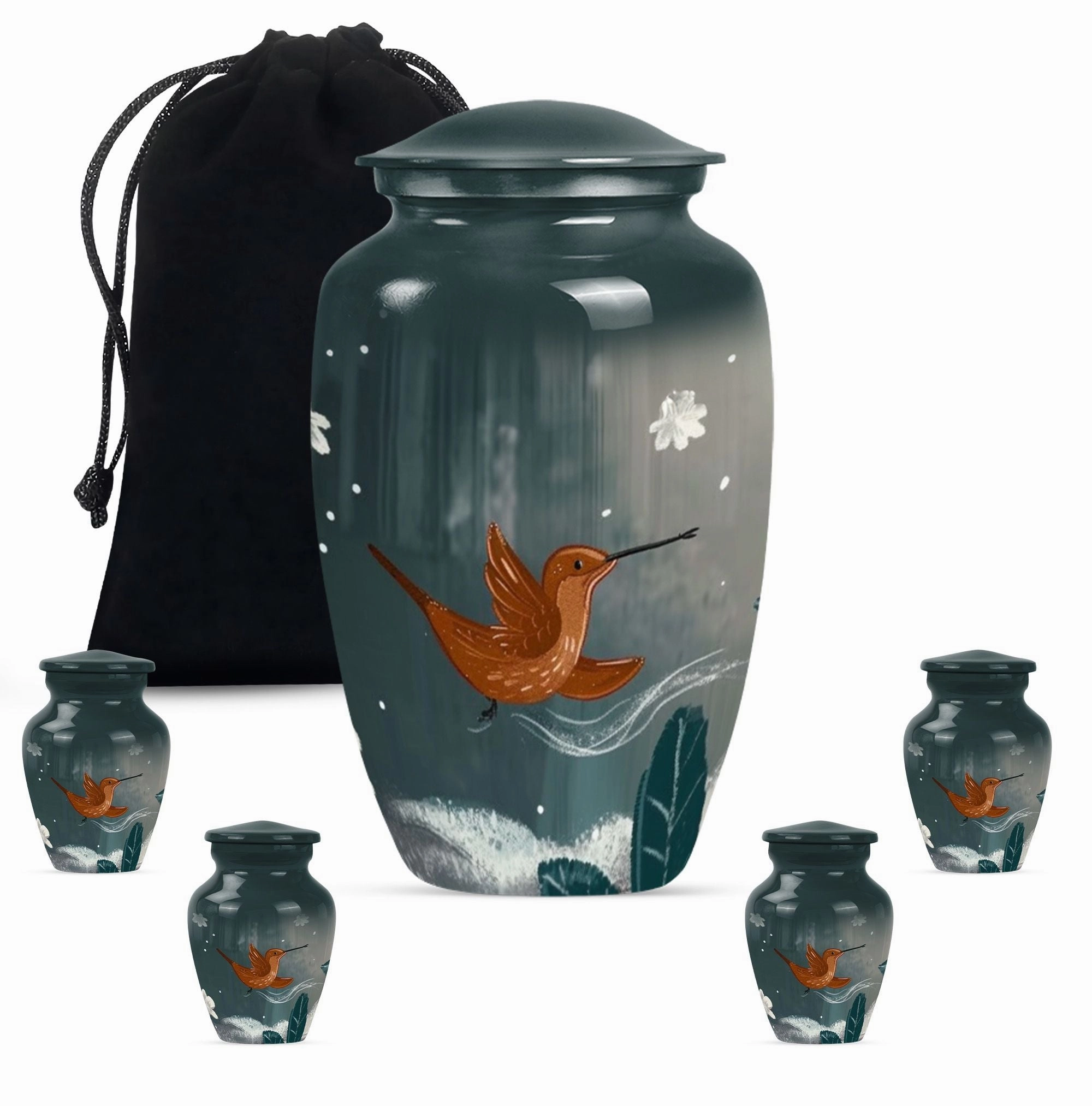 Humming Bird Cherished Memories - Durable Cremation Burial