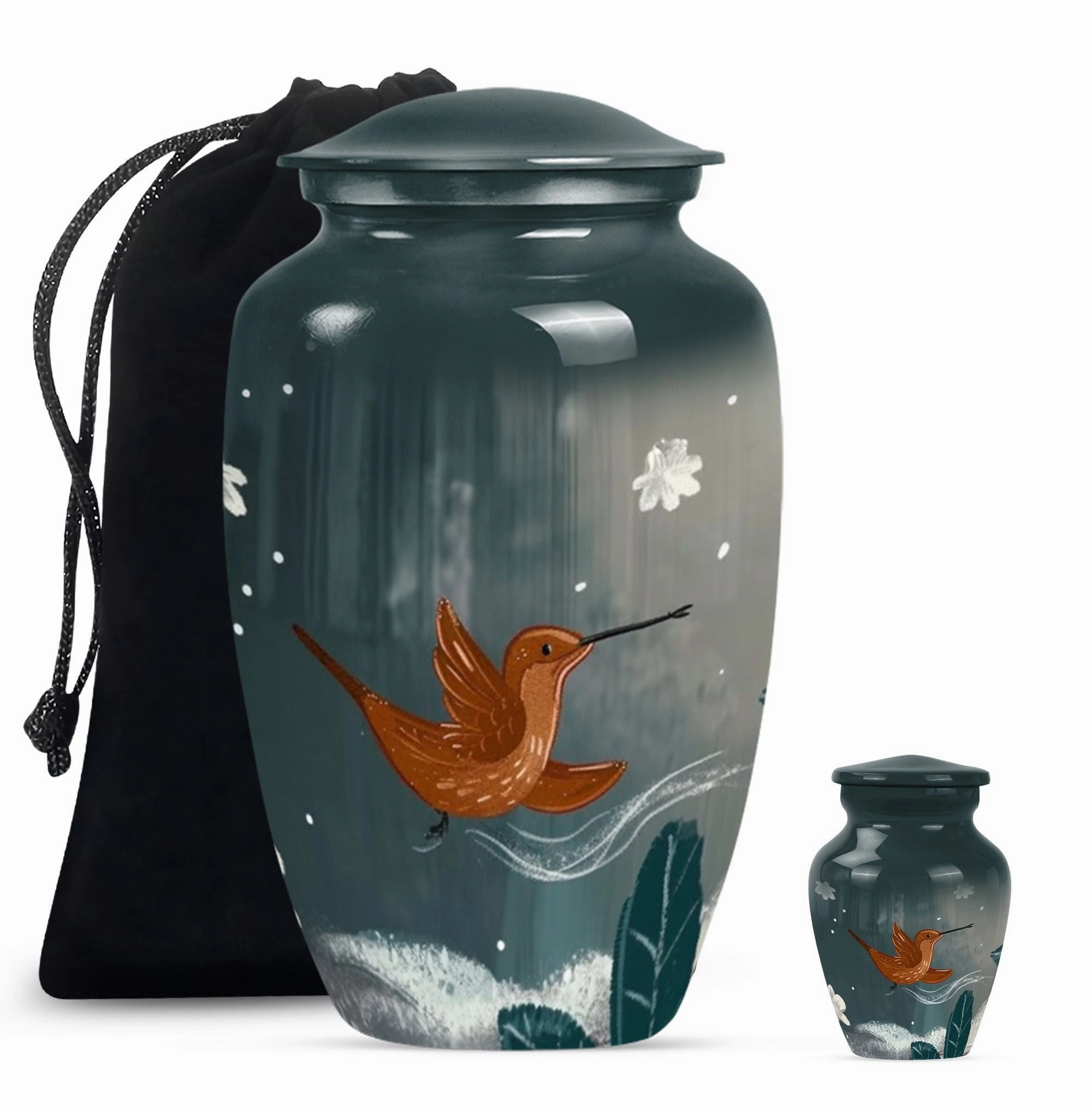Humming Bird Cherished Memories - Durable Cremation Burial