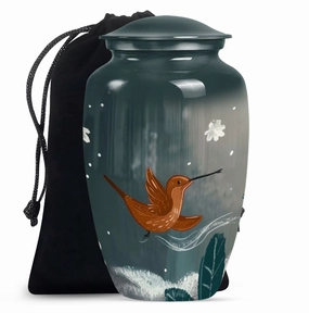 Humming Bird Cherished Memories - Durable Cremation Burial