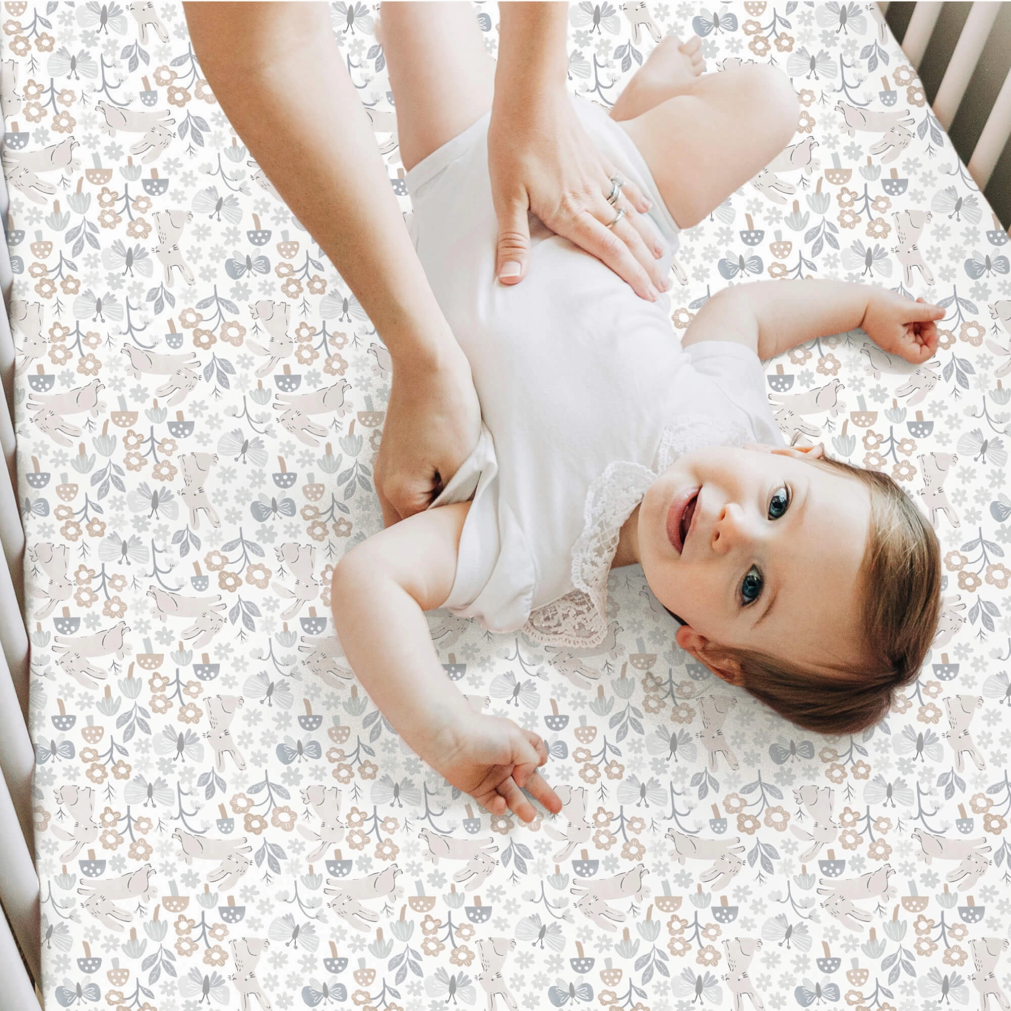 Isla Fitted Crib Sheets (Dragon Tale)