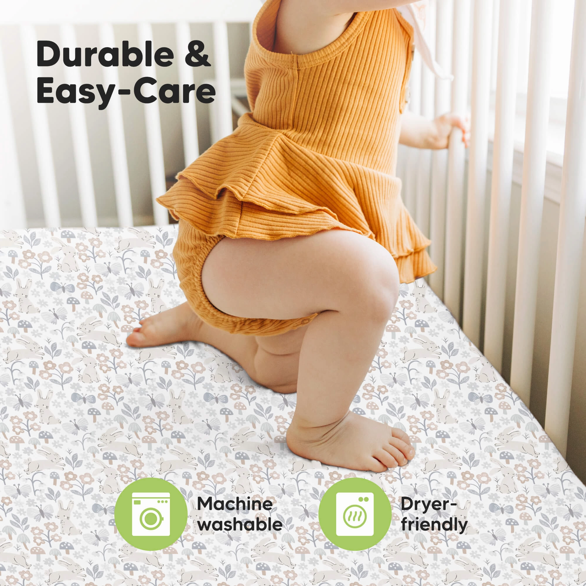 Isla Fitted Crib Sheets (Dragon Tale)
