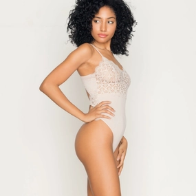 Italian Eco Lace Bodysuit