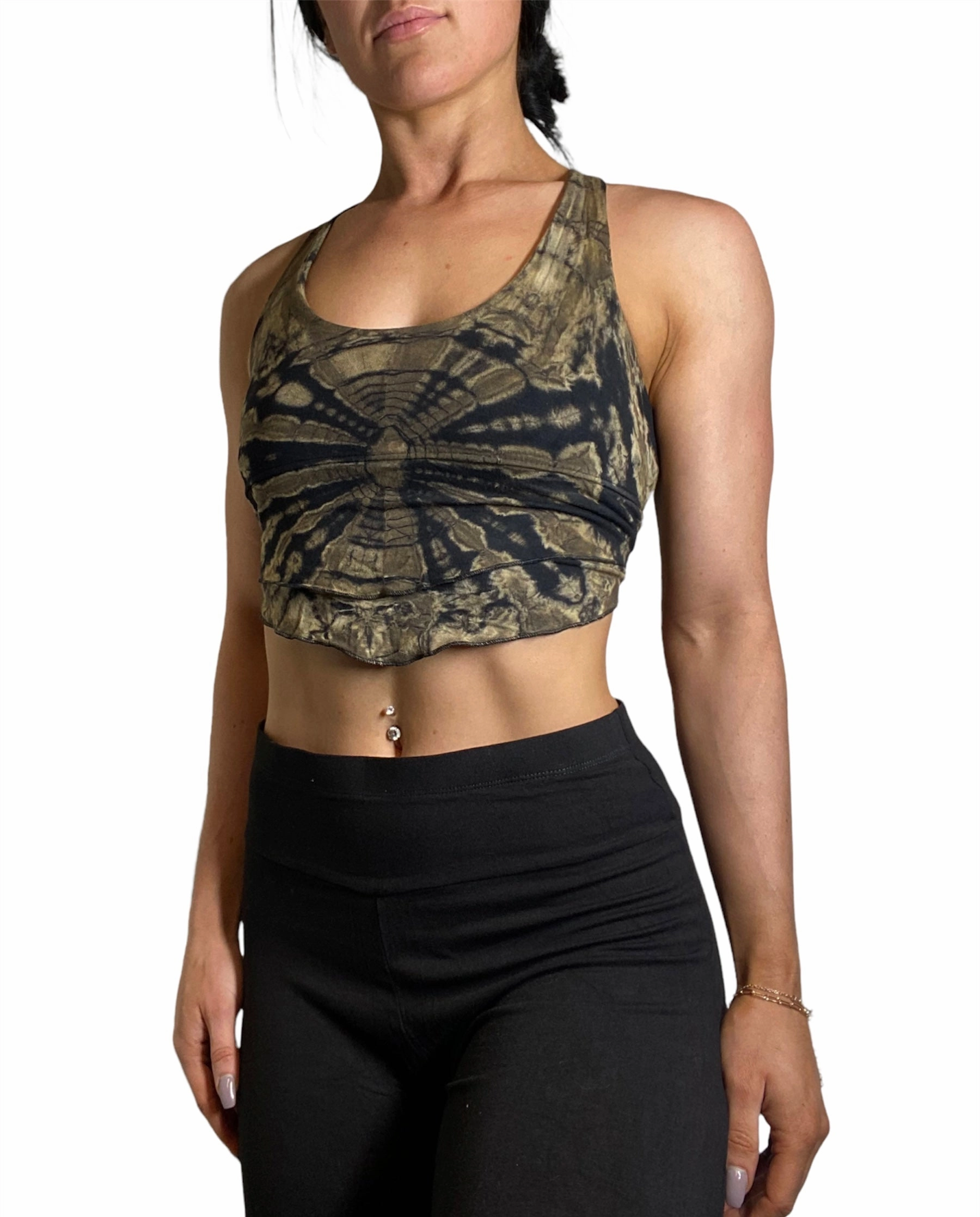 Kathmandu Tie Dye Crop Top TH1477