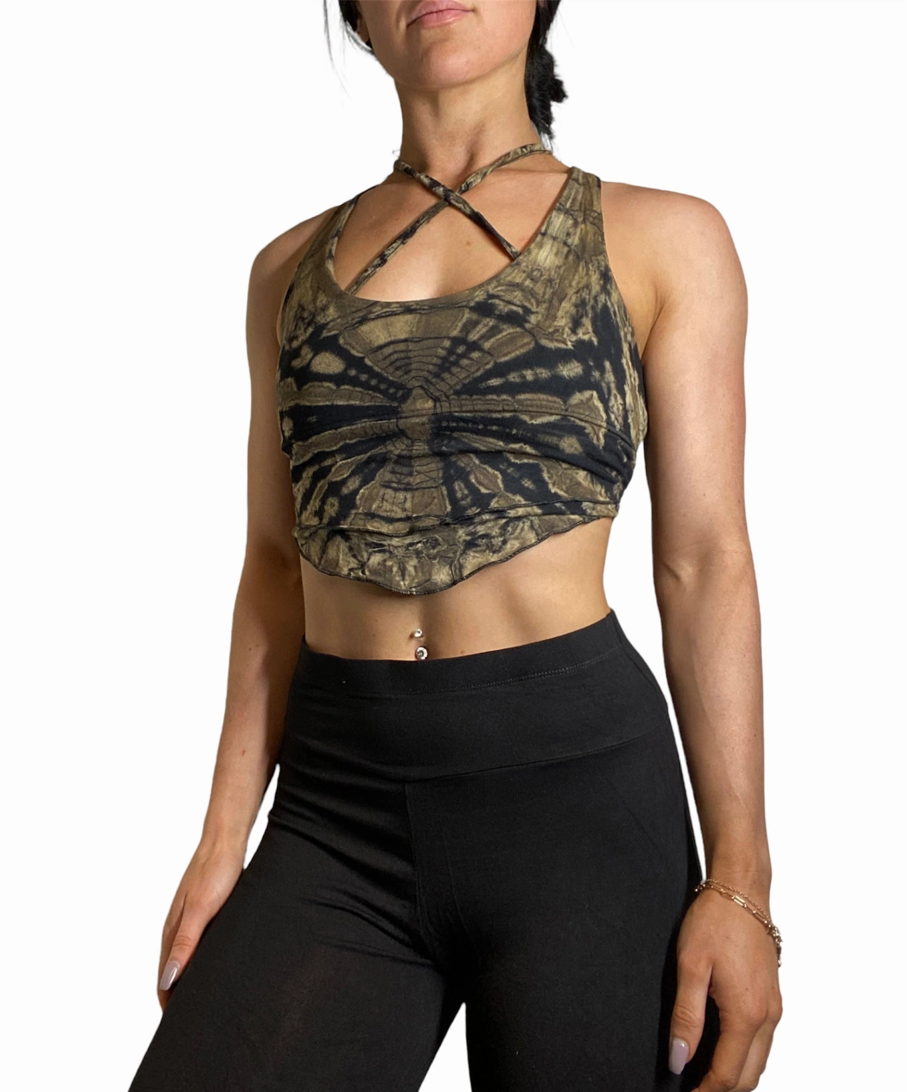 Kathmandu Tie Dye Crop Top TH1477