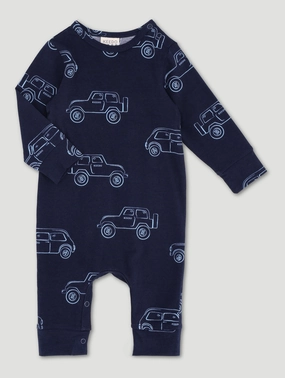 Keedo Baby Boys Cars Printed Babygrow