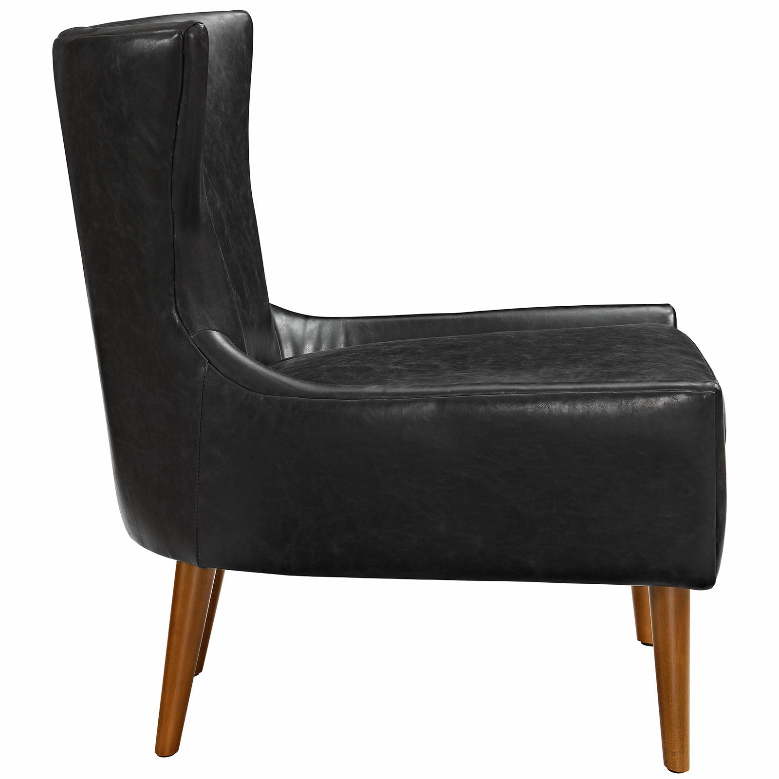 Keen Upholstered Vinyl Armchair by Modway