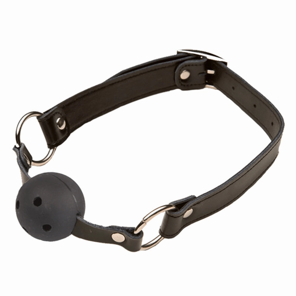 Love in Leather - Breathable Ball Gag