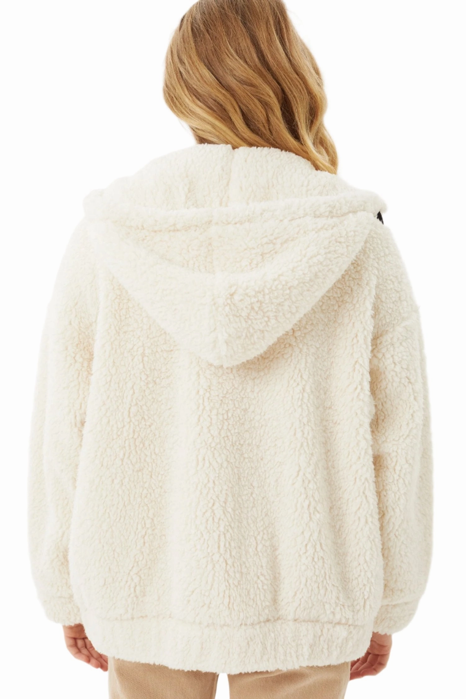 Love Tree Sherpa Brushed Zip-Up Hoodie 8175JY