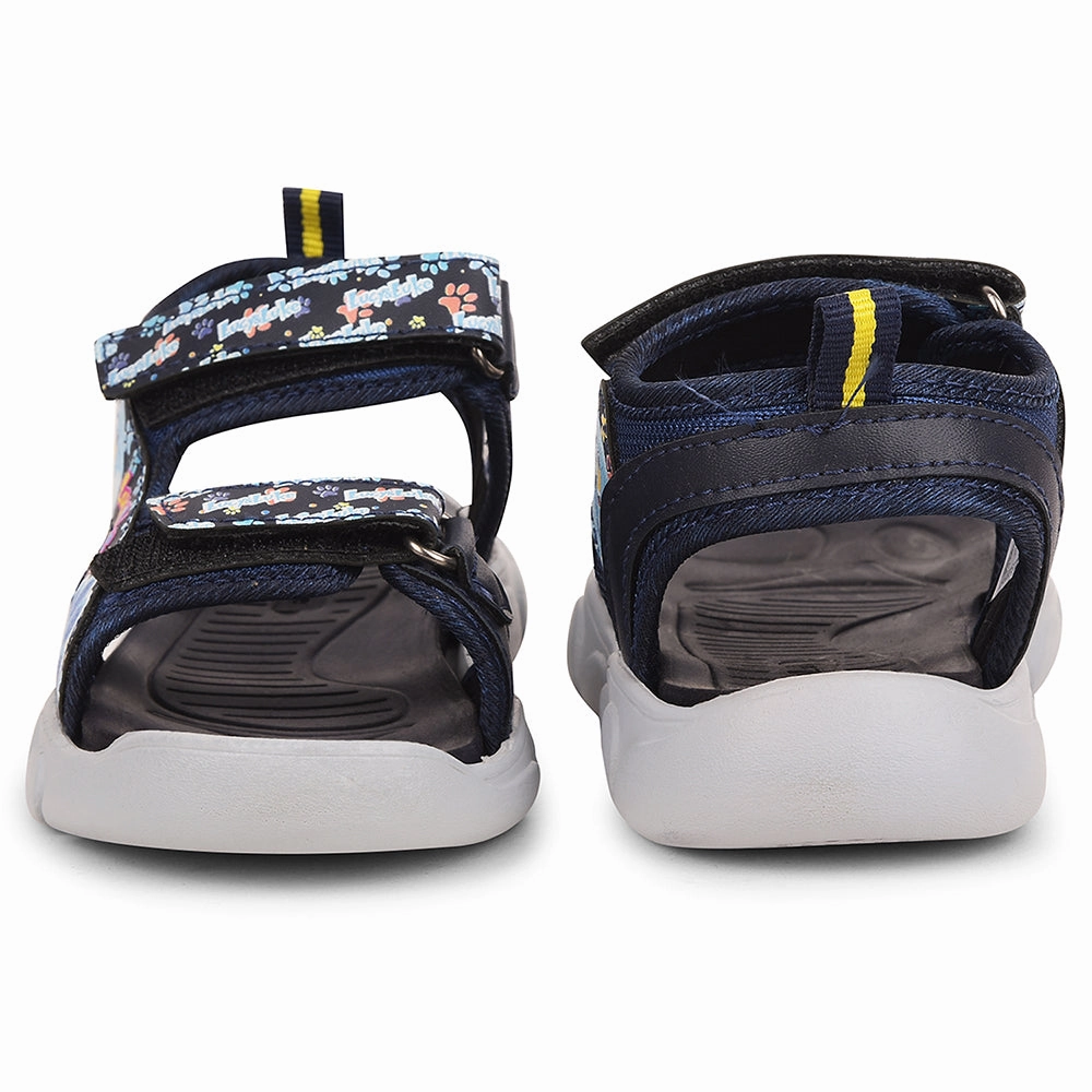 Lucy&Luke Navy Blue Casual Sandal For Kids FLYNN-90 By Liberty
