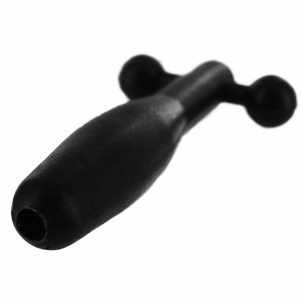 Master Series - Cum-Thru Barbell Penis Plug