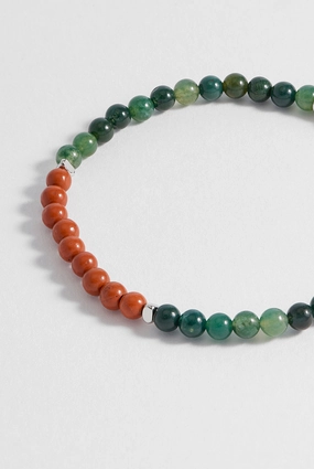 Men's Gemstone Beaded Bracelet