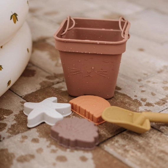Millan Silicone Beach Set - Brown Mix