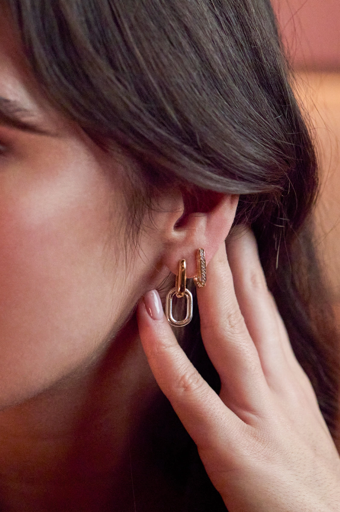 Mixed Link Hoops