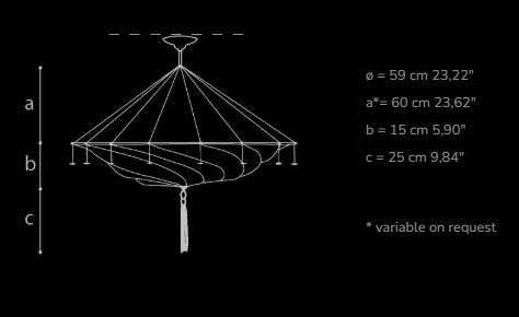 Murano Glass Fortuny Style Pendant Light In Seven Colours