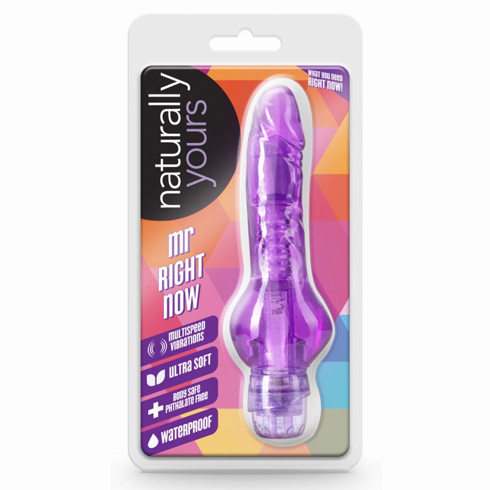 Naturally Yours Mr. Right Now Multispeed Vibrator