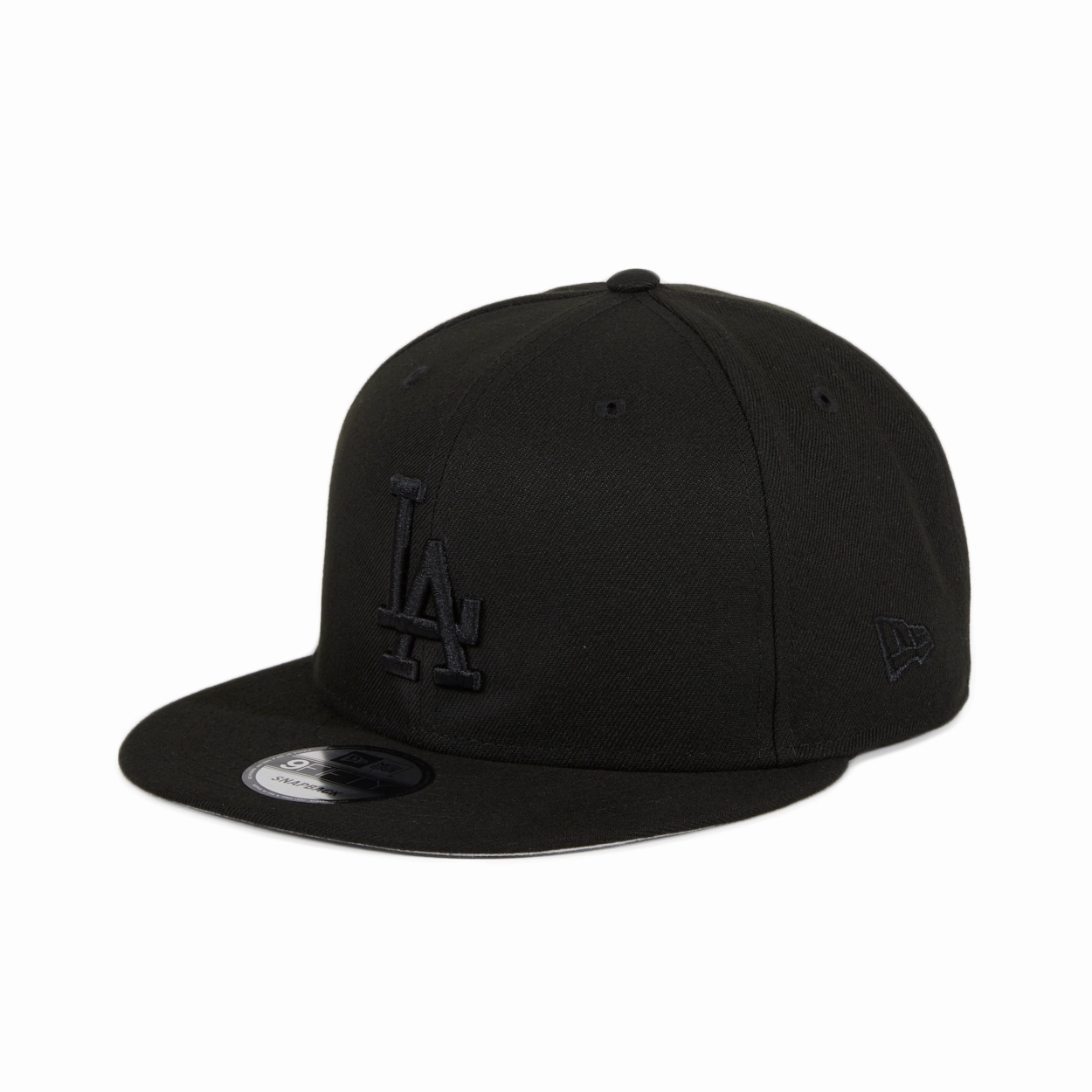New Era 9Fifty MLB Basic Los Angeles Dodgers Snapback Hat - Black. Black