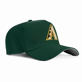 New Era 9Forty A-Frame Arizona Diamondbacks Snapback A Hat - Green, Ivory
