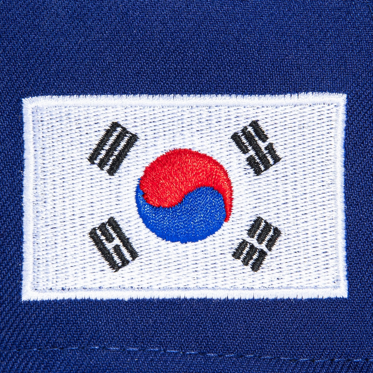 New Era 9Forty A-Frame Los Angeles Dodgers Korea Flag Patch Snapback Hat - Royal