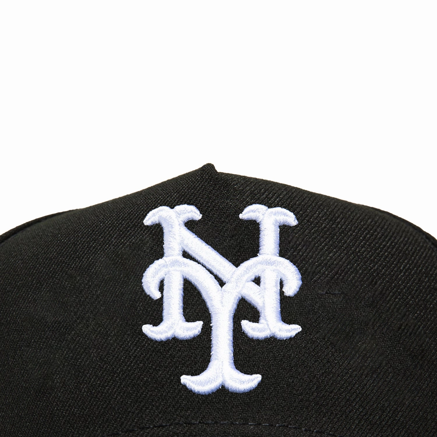 New Era 9Forty A-Frame New York Mets Snapback Hat - Black, White