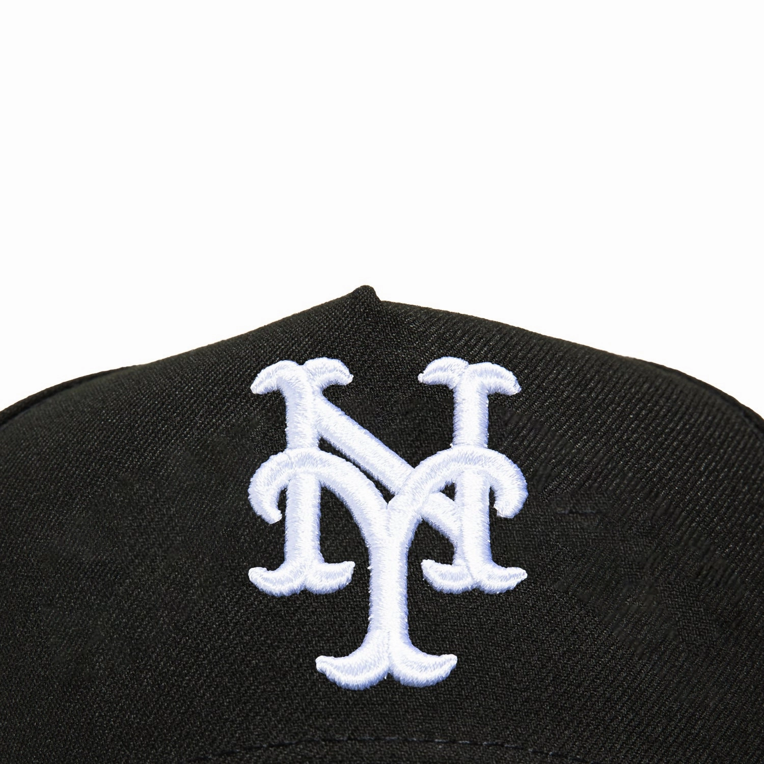 New Era 9Forty A-Frame New York Mets Snapback Hat - Black. White