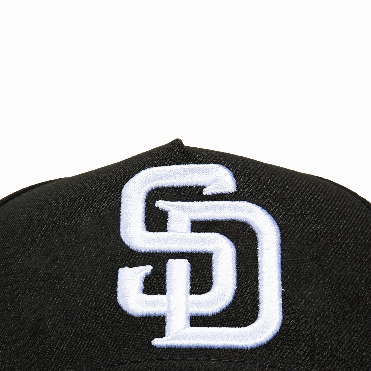 New Era 9Forty A-Frame San Diego Padres Snapback Hat - Black. White