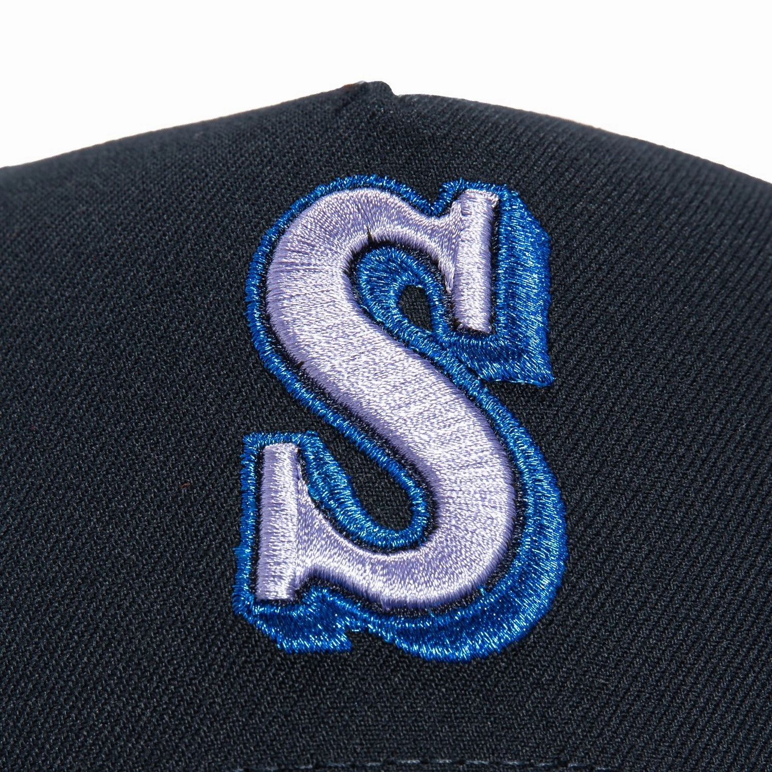 New Era 9Forty A-Frame Seattle Mariners 25th Anniversary Patch Snapback Hat - Navy