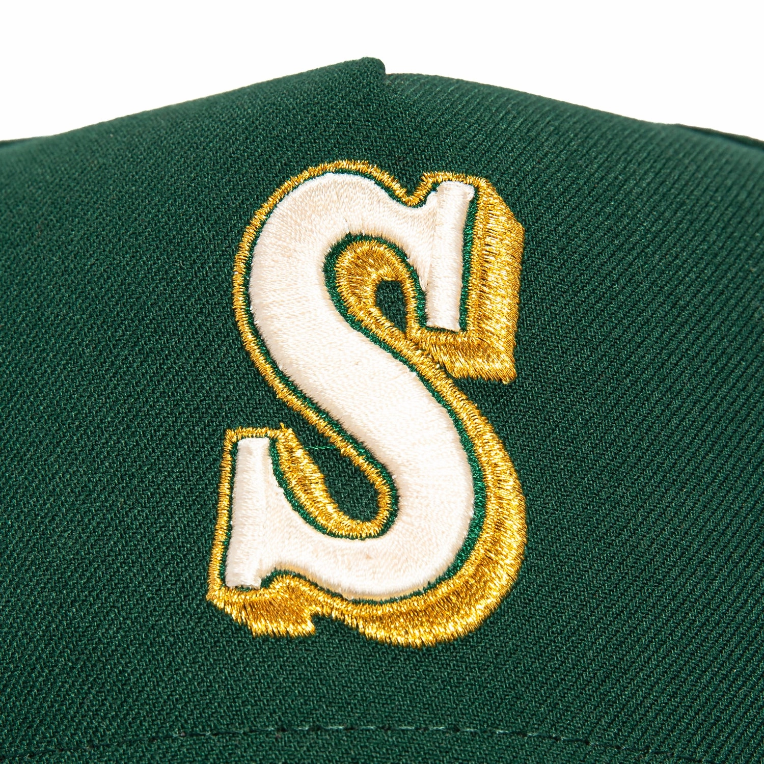 New Era 9Forty A-Frame Seattle Mariners Snapback Hat - Green, Ivory