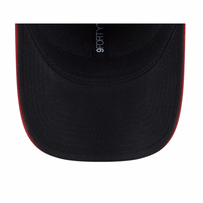 New Era 9Forty M-Crown Arizona Diamondbacks Snapback Road Hat - Black. Sedona Red