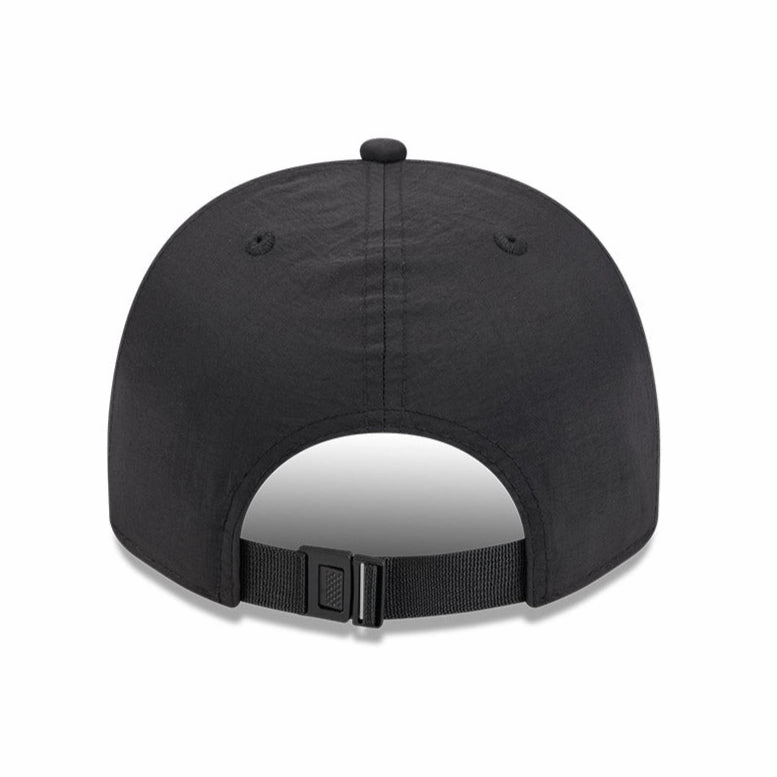 New Era Golfer Everyday Nylon Golden State Warriors Strapback Hat - Black